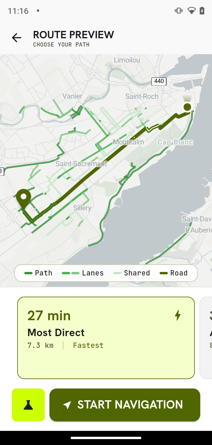 Route Options