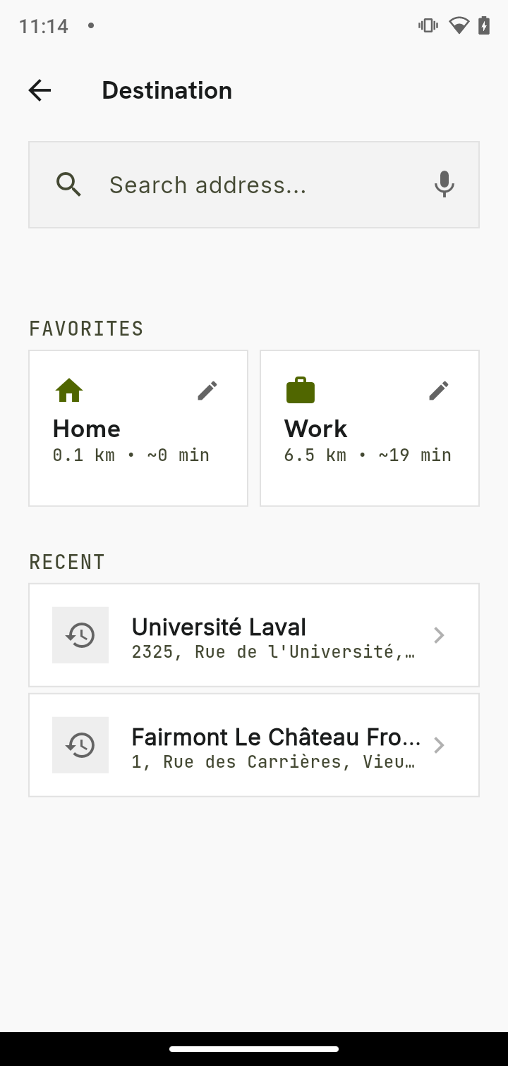 Select Location
